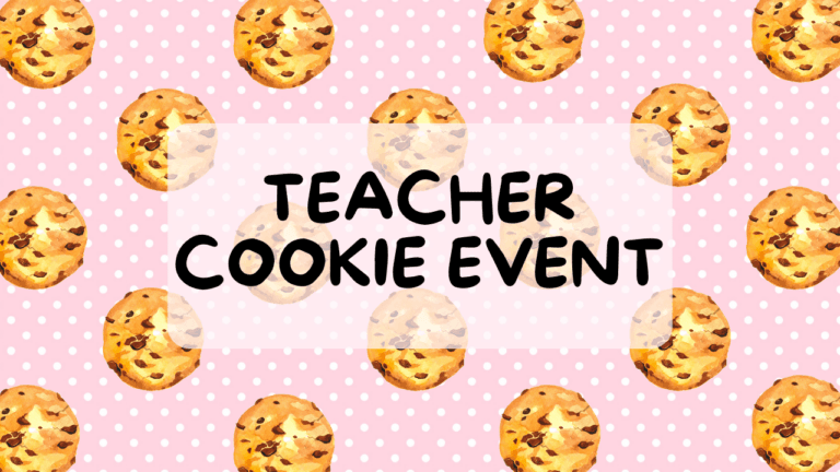 Teacher Cookie Event